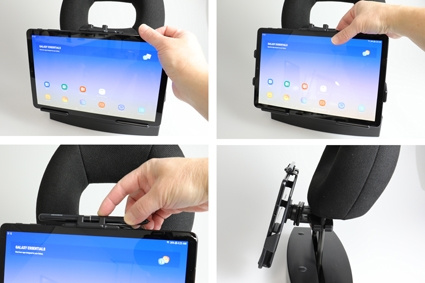 Brodit Passiv holder med kuleledd, Samsung Galaxy Tab S4 10.5 SM-T830/SM-T835 