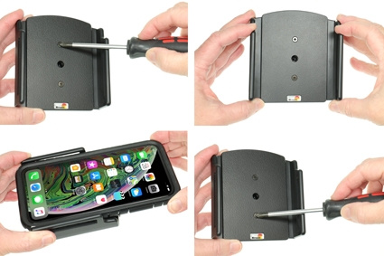 Brodit Passiv holder med kuleledd, Apple iPhone 11 Pro Max/Xs Max