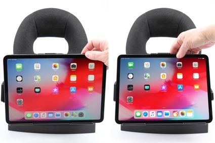 Brodit Passiv holder med kuleledd, Apple iPad Air 11 (A2902, A2903, A2904)/Air 11 2025 M3 (A3266, A3267, A2370)/Air 4th Gen (A2072, A2316, A2324, A2325)/Air 5th Gen (A2588, A2589, A2591)/Pro 11 2018 (A1980, A2013, A1934, A1979)/Pro 11 2020 2nd Generation 