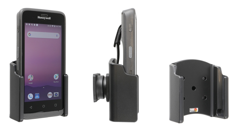 Brodit Passiv holder med kuleledd, Honeywell EDA51 