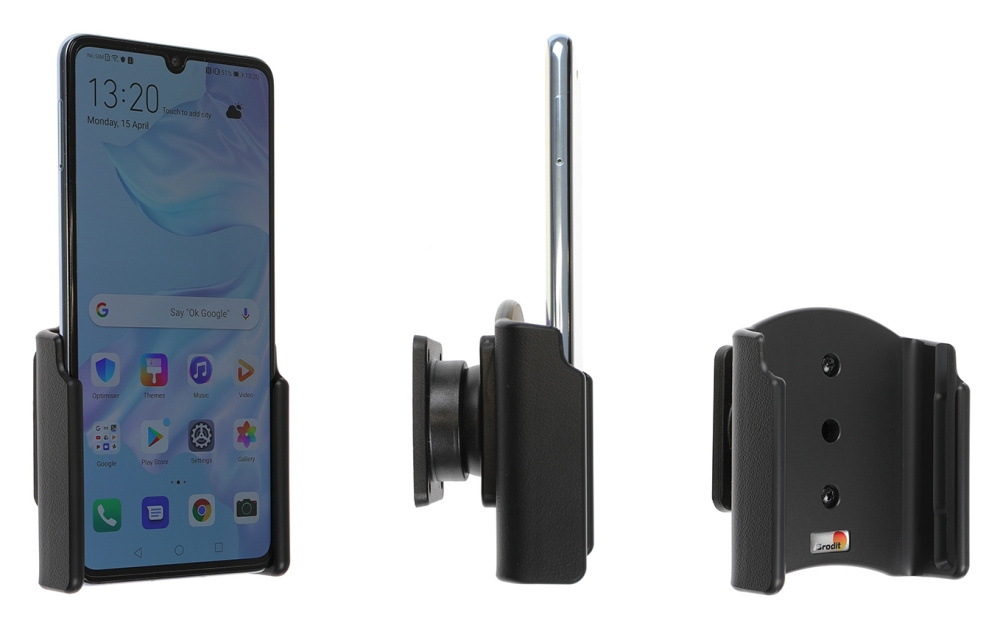Brodit Passiv holder med kuleledd, Huawei P30 