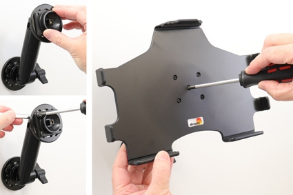 Brodit Passiv holder med kuleledd, Samsung Galaxy Tab S5e 10.5 SM-T720/SM-T725 