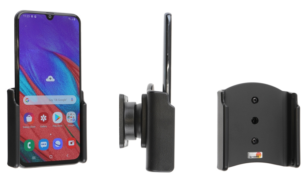 Brodit Passiv holder med kuleledd, Samsung Galaxy A40 (SM-A405) 