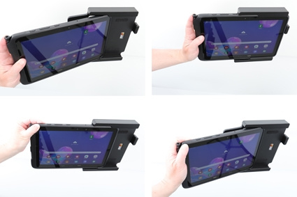 Brodit Passiv holder med kuleledd, Samsung Galaxy Tab Active Pro T540/T545/T547/T547U 