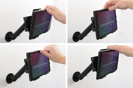 Brodit Passiv holder med kuleledd, Samsung Galaxy Tab A 8.0 (2019 SM-T290/SM-T295) 