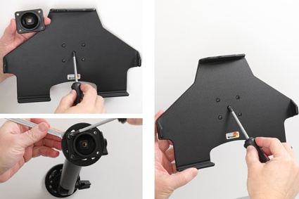 Brodit Passiv holder med kuleledd, Apple iPad 10.2 7th Gen (A2197, A2198, A2200)/8th Gen (A2428, A2429, A2430, A2270)/9th Gen (A2602, A2603, A2604, A2605)