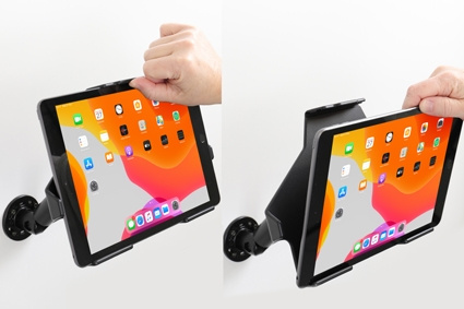 Brodit Passiv holder med kuleledd, Apple iPad 10.2 7th Gen (A2197, A2198, A2200)/8th Gen (A2428, A2429, A2430, A2270)/9th Gen (A2602, A2603, A2604, A2605)