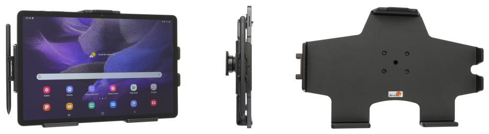 Brodit Passiv holder med kuleledd, Samsung Galaxy Tab S7 FE SM-T733 