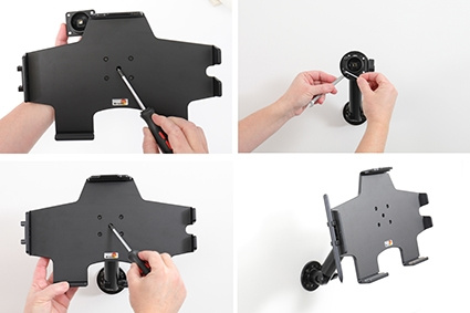 Brodit Passiv holder med kuleledd, Samsung Galaxy Tab S7 FE SM-T733 