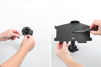 Brodit Passiv holder med kuleledd, Lenovo Tab M8 HD TB-8505X (Micro-USB)/TB-8505XC (USB Type-C)