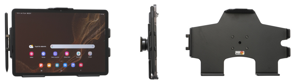 Brodit Passiv holder med kuleledd, Samsung Galaxy Tab S8 SM-X700 