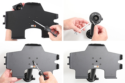 Brodit Passiv holder med kuleledd, Samsung Galaxy Tab S8 SM-X700 