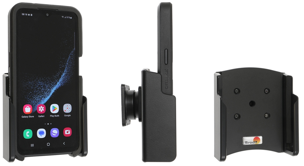 Brodit Passiv holder med kuleledd, Samsung Galaxy Xcover 6 Pro 