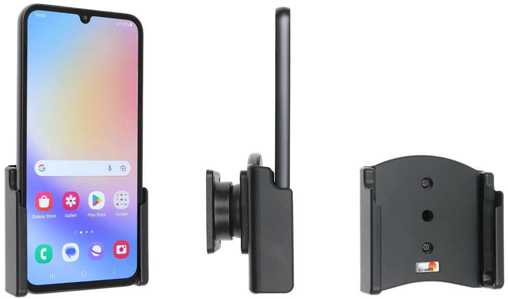 Brodit Passiv holder med kuleledd, Samsung Galaxy A34 5G 