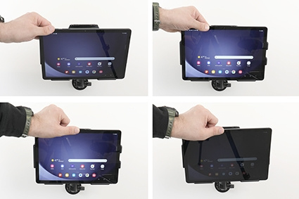 Brodit Passiv holder med kuleledd, Samsung Galaxy Tab A9+ 11 SM-X210/SM-X215 LTE/SM-X216 5G 