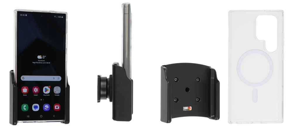 Brodit Mobildeksel med Passiv holder, Samsung Galaxy S24 Ultra SM-S928B/DS 