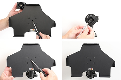 Brodit Passiv holder med kuleledd, Apple iPad Pro 11 2024 (A2836, A2837, A3006) 