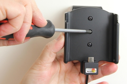 Brodit Aktiv holder med cigarettkontakt, Samsung Galaxy A8 (2018) 