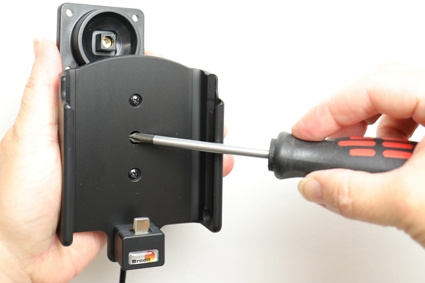 Brodit Aktiv holder med cigarettkontakt, Samsung Galaxy Note 9 