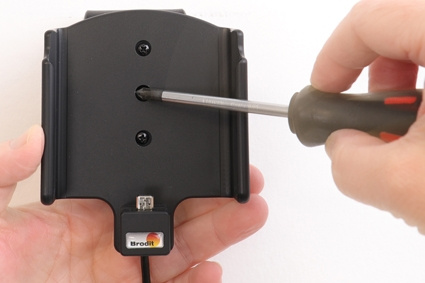 Brodit Aktiv holder med cigarettkontakt, Samsung Galaxy J4+ (SM-J415) 