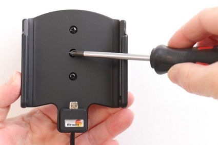 Brodit Aktiv holder med cigarettkontakt, Samsung Galaxy A7 2018 (SM-A750) 