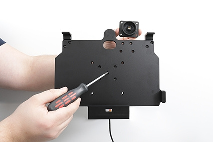 Brodit Aktiv holder med cigarettkontakt, Samsung Galaxy Tab Active 4 Pro SM-T630/SM-T636 