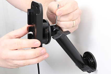 Brodit Aktiv holder med cigarettkontakt, Honeywell A720x 