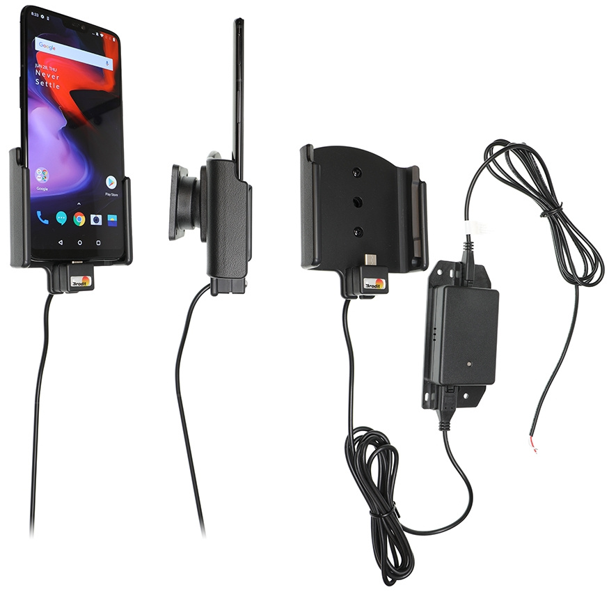 Brodit Aktiv holder for fast montering, OnePlus 6/6T