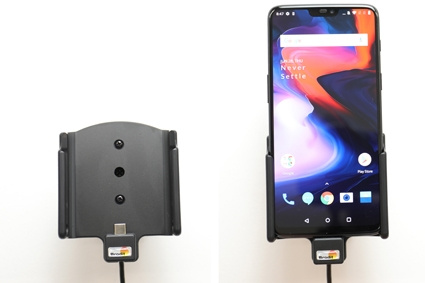 Brodit Aktiv holder for fast montering, OnePlus 6/6T