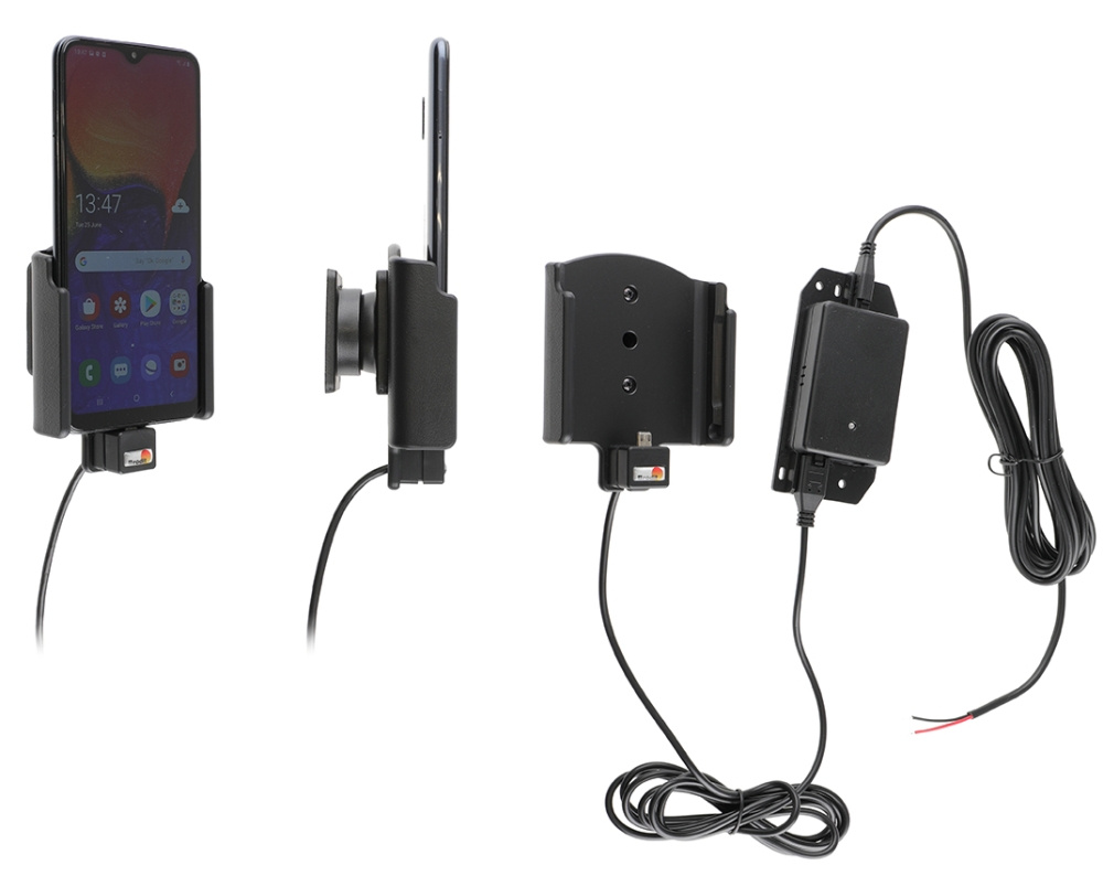 Brodit Aktiv holder for fast montering, Samsung Galaxy A10 (SM-A105) 