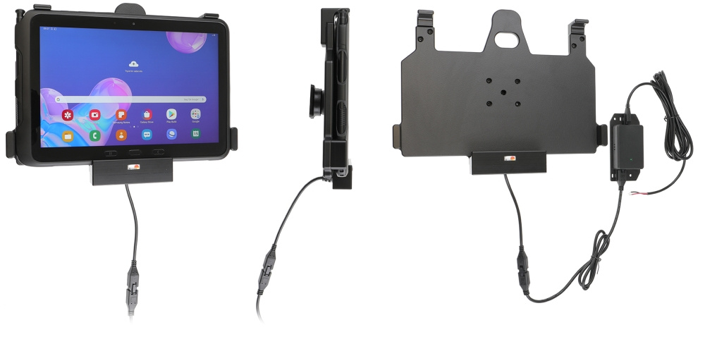 Brodit Aktiv holder for fast installasjon, Samsung Galaxy Tab Active Pro T540/T545/T547/T547U 