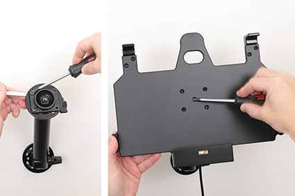 Brodit Aktiv holder for fast installasjon, Samsung Galaxy Tab Active Pro T540/T545/T547/T547U 