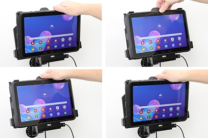 Brodit Aktiv holder for fast installasjon, Samsung Galaxy Tab Active Pro T540/T545/T547/T547U 