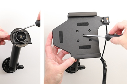 Brodit Aktiv holder for fast installasjon, Huawei MediaPad M5 Lite 8