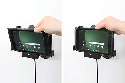 Brodit Aktiv holder for fast installasjon, Samsung Galaxy Tab Active 3 SM-T570/SM-T575/5 SM-X300/SM-X306B