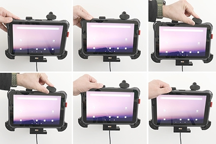 Brodit Aktiv holder for fast montering, Honeywell EDA10A 