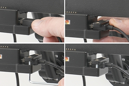 Brodit Aktiv holder for fast installasjon, Honeywell EDA10A 