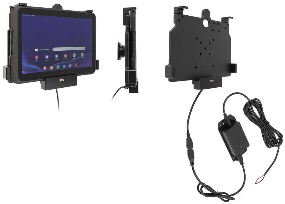 Brodit Aktiv holder for fast montering, Samsung Galaxy Tab Active 5 Pro SM-X356B 