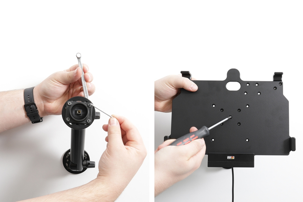 Brodit Aktiv holder for fast montering, Samsung Galaxy Tab Active 5 Pro SM-X356B 