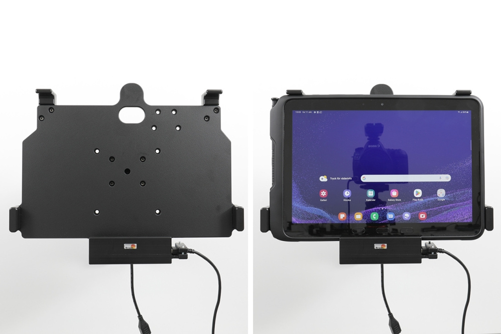 Brodit Aktiv holder for fast montering, Samsung Galaxy Tab Active 5 Pro SM-X356B 