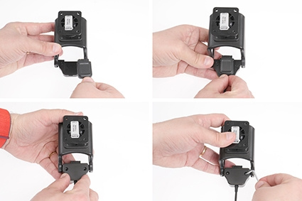 Brodit Holder for Kabeltilkobling, Motorola MXP600 