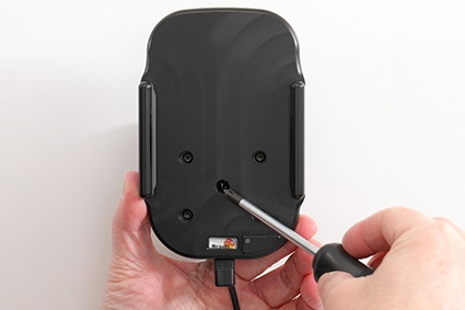 Brodit Qi trådløs aktiv holder for fast montering, Samsung Galaxy S20 Plus 5G (SM-G986B/SM-G986F) 