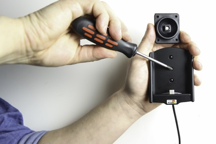 Brodit Aktiv holder med USB-kabel og cigarettadapter, Sony Xperia XZ1 Compact 