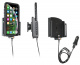 Brodit Aktiv holder med USB-kabel og cigarettadapter, Apple iPhone 11 Pro Max/Xs Max Brodit Aktiv holder med USB-kabel og cigarettadapter, Apple iPhone 11 Pro Max/Xs Max