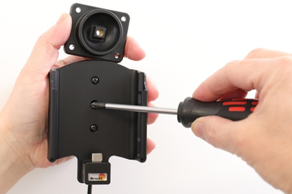 Brodit Aktiv holder med USB-kabel og cigarettadapter, Samsung Galaxy S10e 