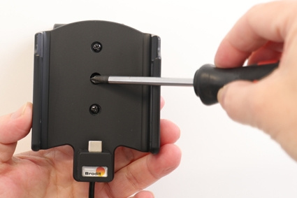 Brodit Aktiv holder med USB-kabel og cigarettadapter, Samsung Galaxy S10e 