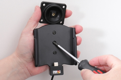 Brodit Aktiv holder med USB-kabel og cigarettadapter, Samsung Galaxy A51 SM-A515F/DSN 