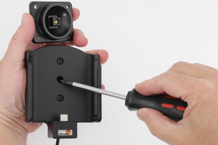 Brodit Aktiv holder med USB-kabel og cigarettadapter, Samsung Galaxy A41 (SM-A415F) 