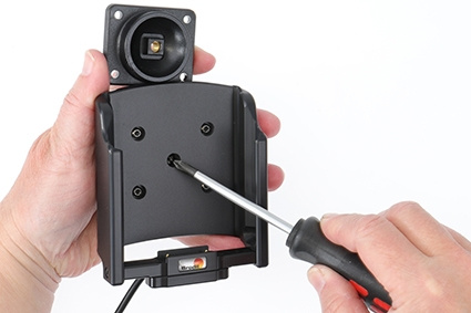 Brodit Aktiv holder med USB-kabel og cigg-adapter, Samsung Galaxy Xcover 6 Pro 