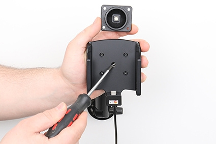 Brodit Aktiv holder med USB-kabel og cigarettadapter, Samsung Galaxy Xcover 7 